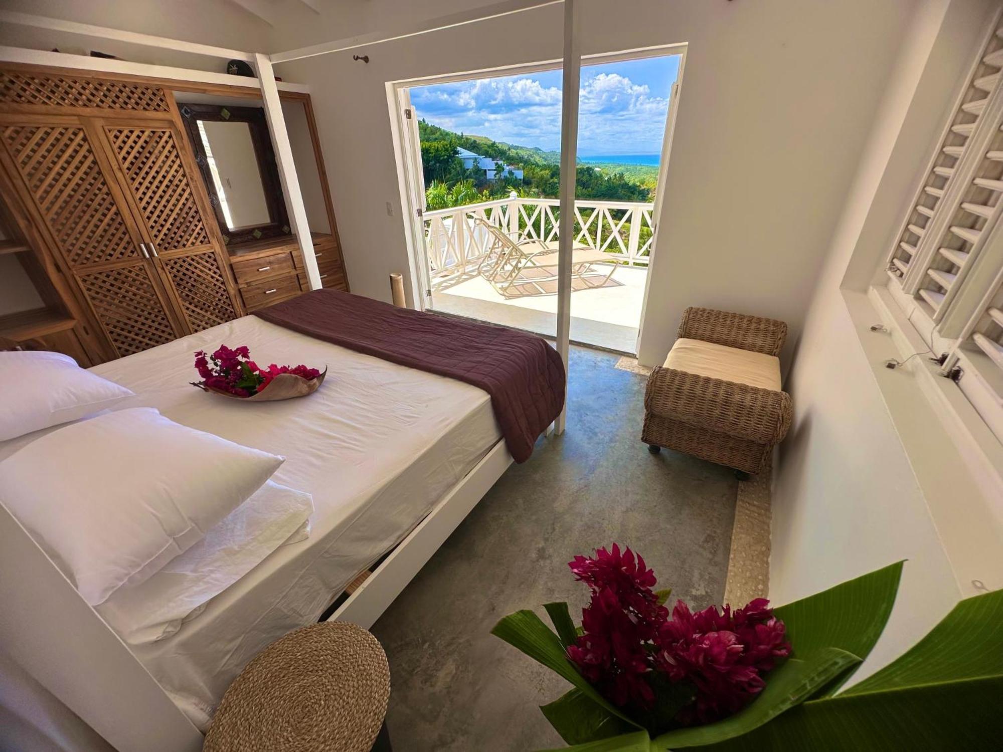 Villa Blanca Chambre D'Hotes Vue Sur Mer Las Terrenas Esterno foto