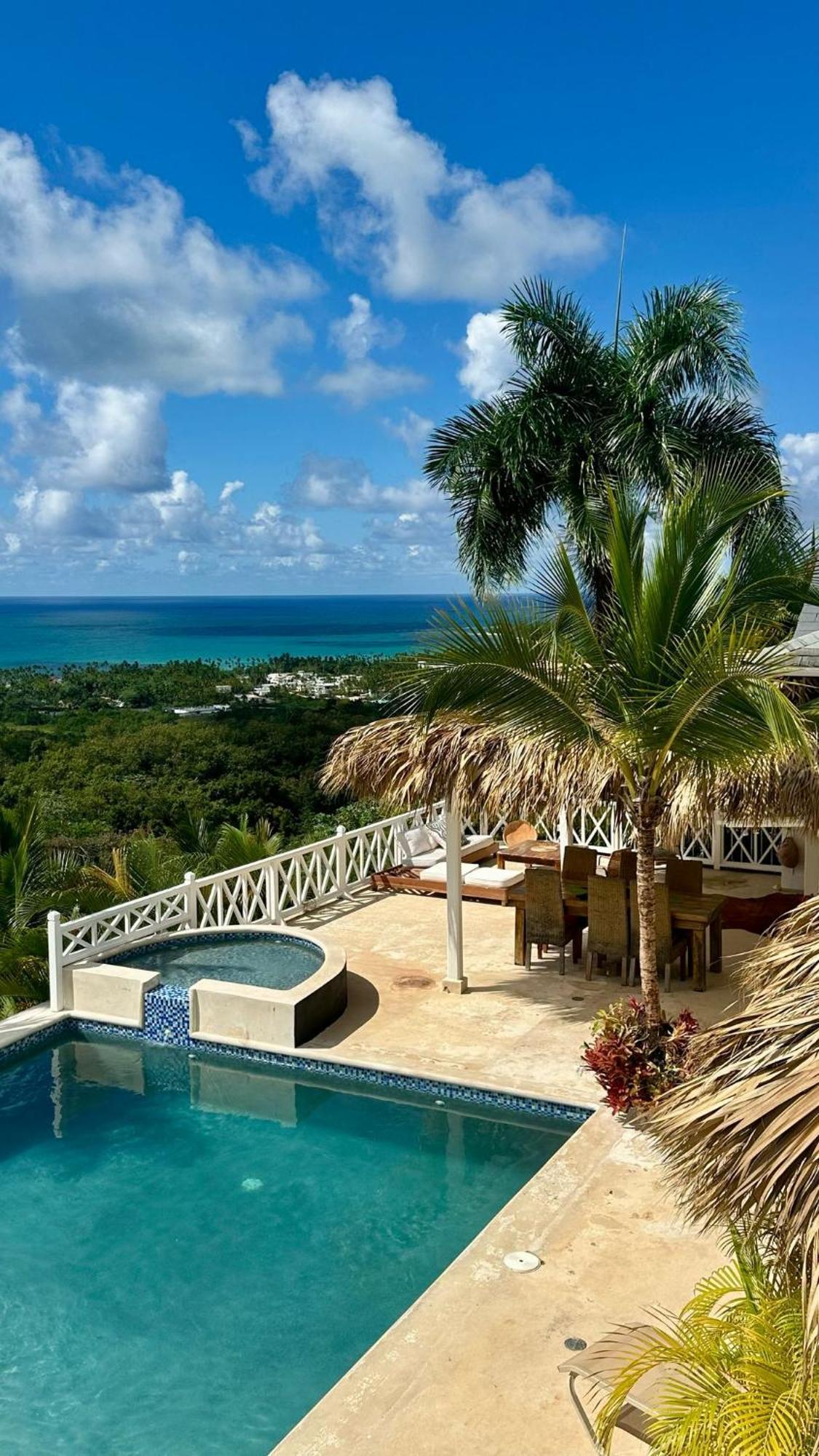 Villa Blanca Chambre D'Hotes Vue Sur Mer Las Terrenas Esterno foto