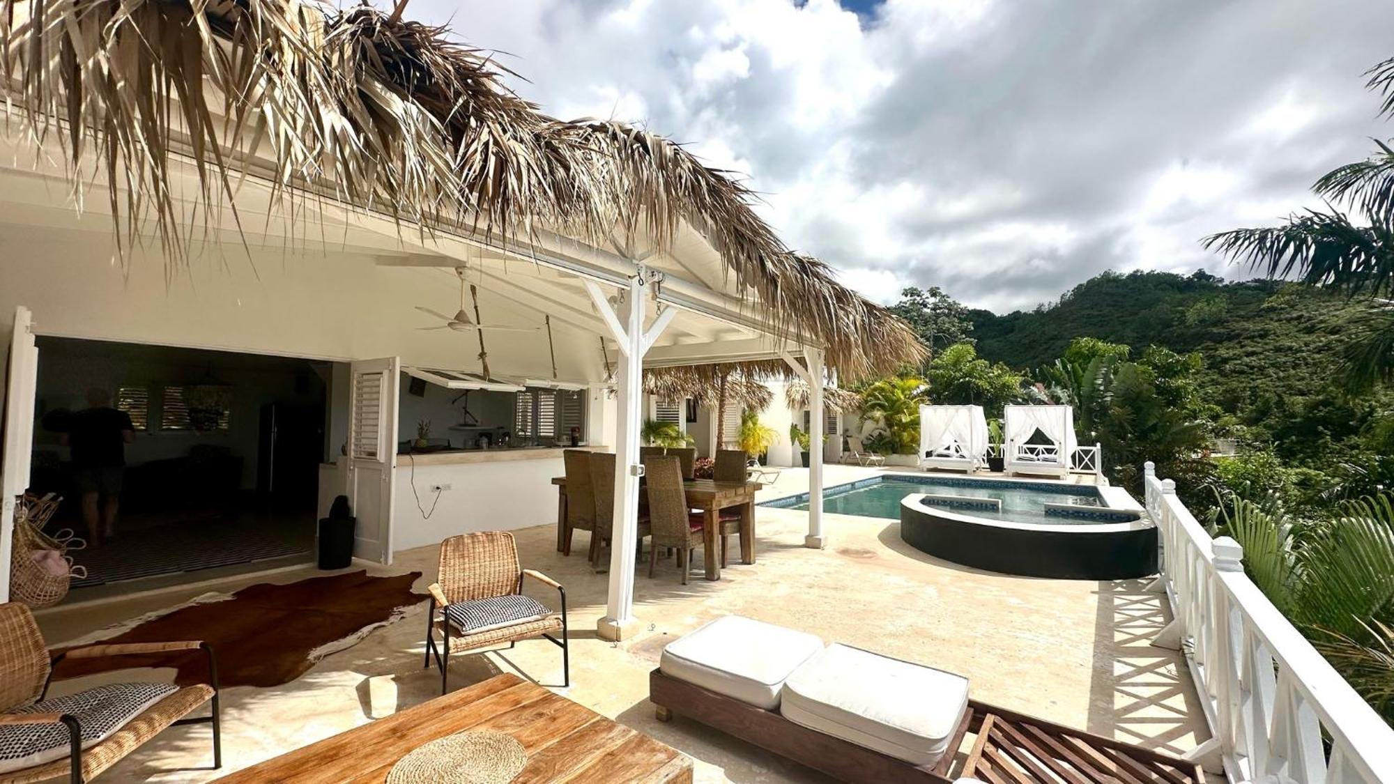 Villa Blanca Chambre D'Hotes Vue Sur Mer Las Terrenas Esterno foto