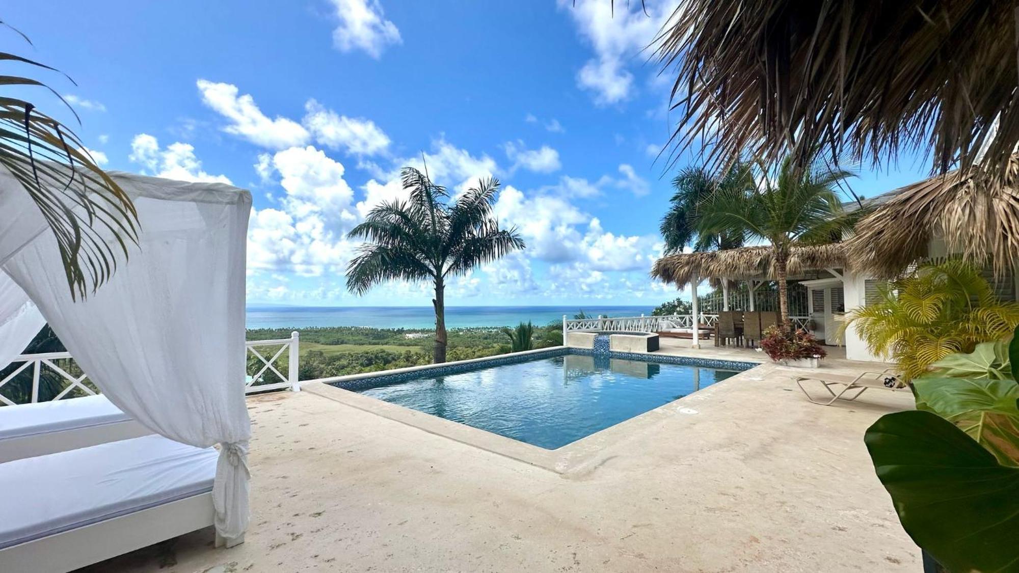 Villa Blanca Chambre D'Hotes Vue Sur Mer Las Terrenas Esterno foto